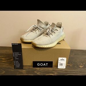 Yeezy boost 350 sesame slightly used GOAT VERIFIED